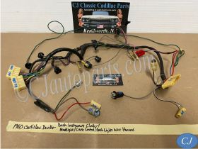 OEM 1960 Cadillac Deville Eldorado Fleetwood DASH INSTRUMENT CLUSTER SPEEDOMETER, HEADLIGHTS, CRUISE CONTROL, DASH LIGHTS WIRE HARNESS CONNECTORS